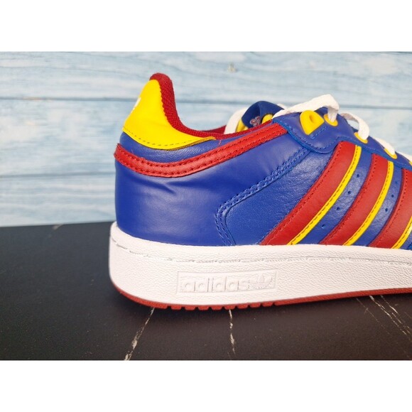 Adidas Rivalry Low Blue Red Yellow Shoes Kansas Size 6 main image 8